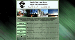 Desktop Screenshot of landoftheloonresort.com